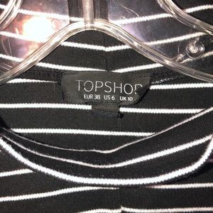 Topshop cropped mock turtle